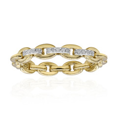 I3 (I) Diamant-Silberring
