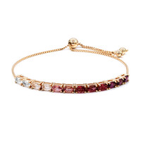 Edelstein-Silberarmband