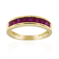 Burmesischer Rubin-Goldring (CIRARI)