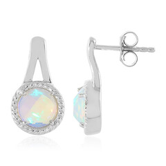 Welo-Opal-Silberohrringe