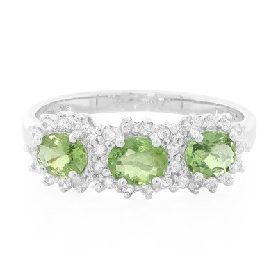 Paraiba-Turmalin-Silberring
