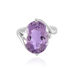 Lavendel-Amethyst-Silberring