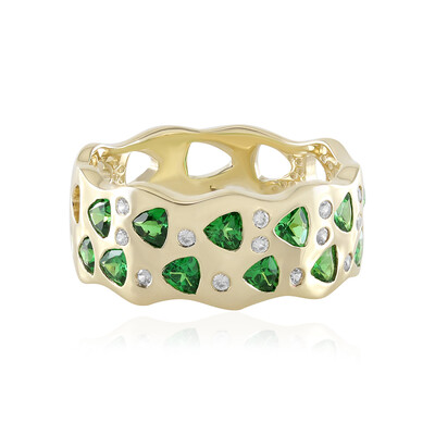Tansania-Tsavorit-Goldring