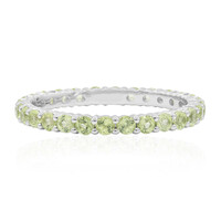 Peridot-Silberring