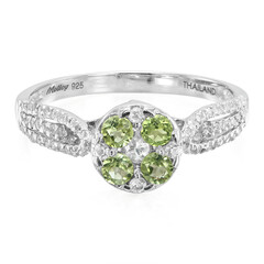Paraiba-Turmalin-Silberring