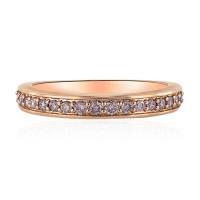Pinkfarbener I3 Argyle-Brillant-Goldring (Mark Tremonti)