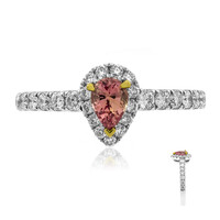 Padparadscha-Saphir-Goldring (CIRARI)