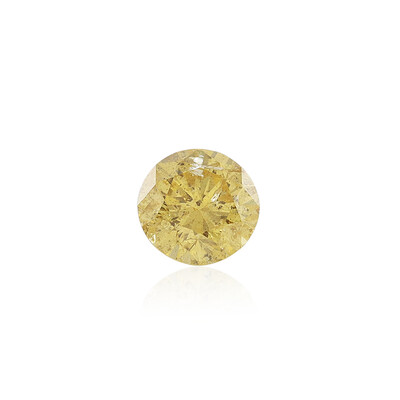 Gelber SI2 Brillant 0,43 ct