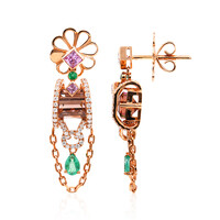 Edelstein-Goldohrringe (Estée Collection)