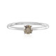 I2 Champagner-Diamant-Platinring