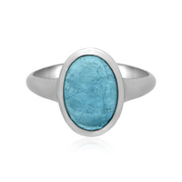 Aquamarin-Silberring