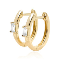 SI2 (G) Diamant-Goldohrringe (de Melo)