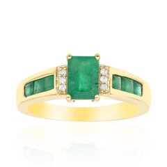 AAA-Sambia-Smaragd-Goldring