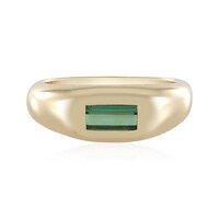 Grüner Benedito-Turmalin-Goldring (Adela Gold)