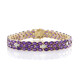 Sambia-Amethyst-Silberarmband