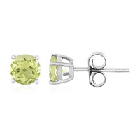Ouro Verde-Quarz-Silberohrringe