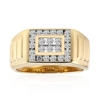 SI1 (G) Brillant-Herren-Goldring