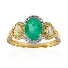 AAA-Sambia-Smaragd-Goldring (CIRARI)