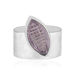 Lavendel-Amethyst-Silberring