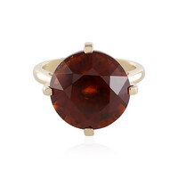 Hessonit-Granat-Goldring