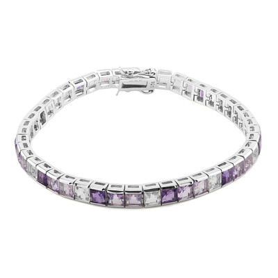 Edelstein-Silberarmband