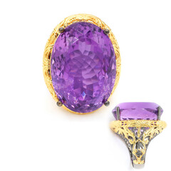 Amethyst-Silberring (Gems en Vogue)
