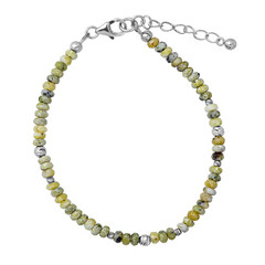Lizardit-Silberarmband