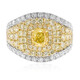 Gelber SI2 Diamant-Goldring (CIRARI)