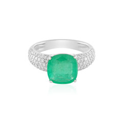 Russischer Smaragd-Goldring (AMAYANI)