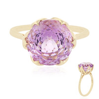 Lavendel-Amethyst-Goldring (PHANTASIA)