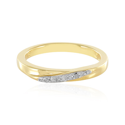 I2 (I) Diamant-Silberring