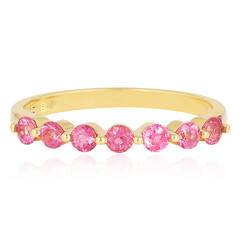 Pinkfarbener Turmalin-Silberring