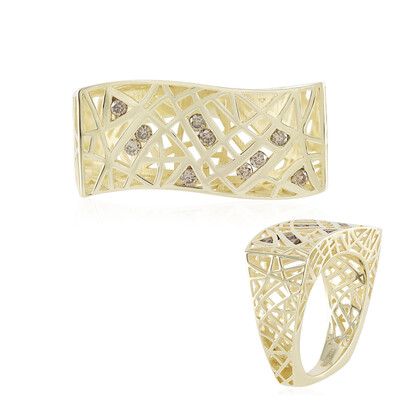 I2 Champagner-Brillant-Goldring (Ornaments by de Melo)