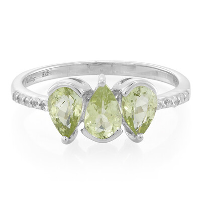 Paraiba-Turmalin-Silberring
