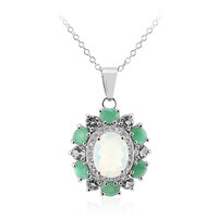 Welo-Opal-Silberhalskette