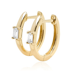 SI2 (G) Diamant-Goldohrringe (de Melo)