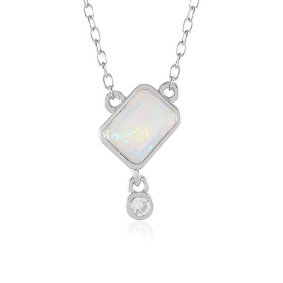 Welo-Opal-Silbercollier