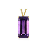 Sibirischer Amethyst-Silberanhänger