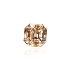 Champagner-Zirkon 3,895 ct
