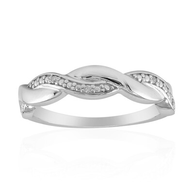 I3 (I) Diamant-Silberring