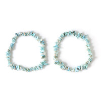 Larimar-Armbänder