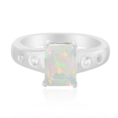 Welo-Opal-Silberring