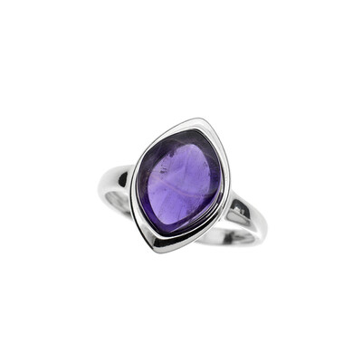 Amethyst-Silberring (dagen)