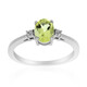 Ouro Verde-Quarz-Silberring