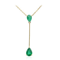 AAA-Sambia-Smaragd-Goldcollier