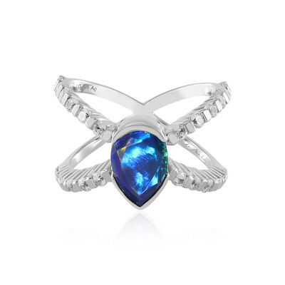 Mezezo-Opal-Silberring (de Melo)
