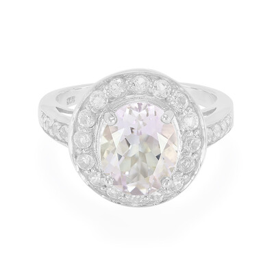 Lavendel-Amethyst-Silberring