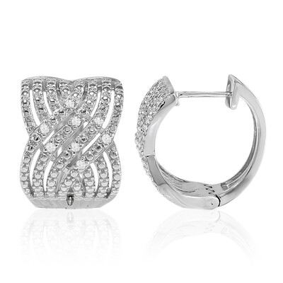 I3 (I) Diamant-Silberohrringe