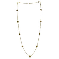 PK2 Fancy-Diamant-Goldhalskette (CIRARI)