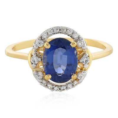 Kyanit-Goldring (Odyssey by Hannah)